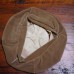 Vintage 40s s Khaki Light Brown Velvet Beret Dress Hat Cap M  eb-49134157